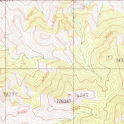 United States Geological Survey Stonewall Spring, NV (1987, 24000-Scale) digital map
