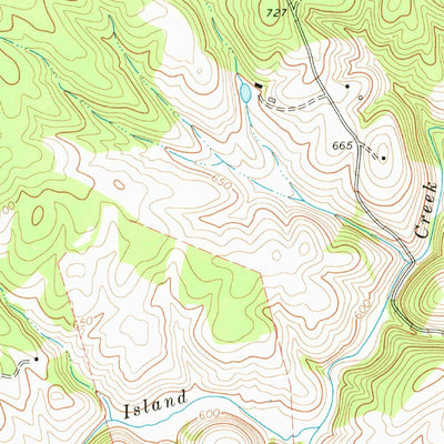 United States Geological Survey Stonewall, VA (1968, 24000-Scale) digital map