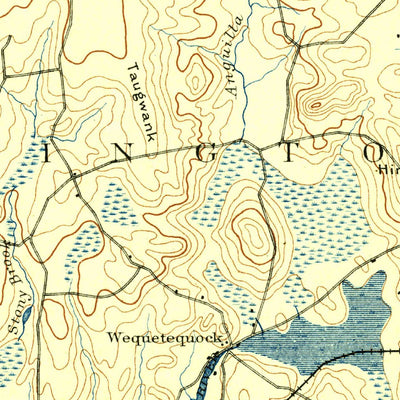 United States Geological Survey Stonington, CT-RI-NY (1889, 62500-Scale) digital map