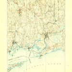 United States Geological Survey Stonington, CT-RI-NY (1893, 62500-Scale) digital map