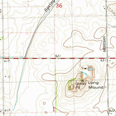 United States Geological Survey Stonington, IL (1982, 24000-Scale) digital map