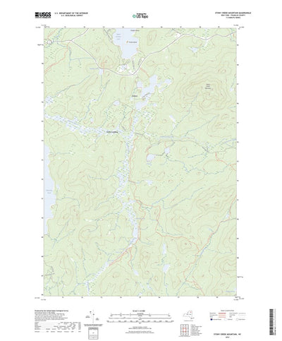 United States Geological Survey Stony Creek Mountain, NY (2023, 24000-Scale) digital map