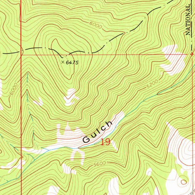 United States Geological Survey Stony Creek, MT (1974, 24000-Scale) digital map