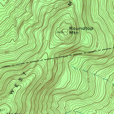 United States Geological Survey Stony Creek, NY (1968, 24000-Scale) digital map