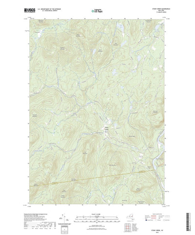 United States Geological Survey Stony Creek, NY (2023, 24000-Scale) digital map