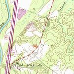 United States Geological Survey Stony Creek, VA (1967, 24000-Scale) digital map