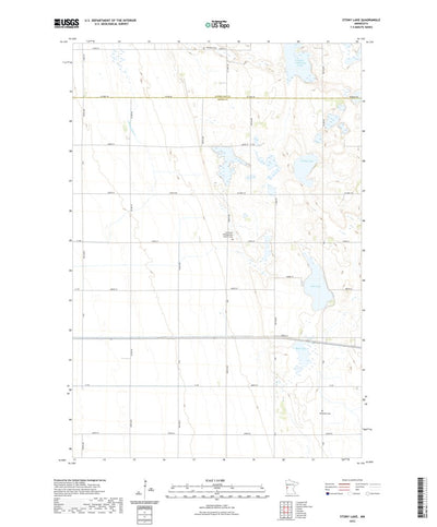 United States Geological Survey Stony Lake, MN (2022, 24000-Scale) digital map