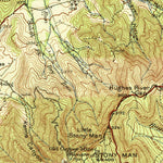 United States Geological Survey Stony Man, VA (1933, 62500-Scale) digital map