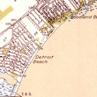 United States Geological Survey Stony Point, MI (1936, 31680-Scale) digital map
