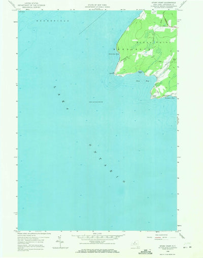 United States Geological Survey Stony Point, NY (1958, 24000-Scale) digital map