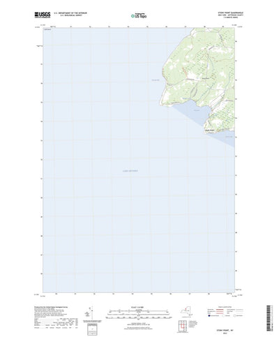 United States Geological Survey Stony Point, NY (2023, 24000-Scale) digital map