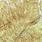 United States Geological Survey Stony Point, TN (1939, 24000-Scale) digital map