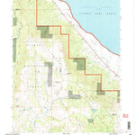 United States Geological Survey Stony Ridge, CA (1994, 24000-Scale) digital map