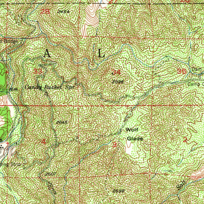 United States Geological Survey Stonyford, CA (1951, 62500-Scale) digital map