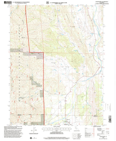 United States Geological Survey Stonyford, CA (1996, 24000-Scale) digital map