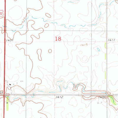 United States Geological Survey Storla SW, SD (1979, 24000-Scale) digital map