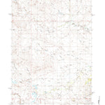 United States Geological Survey Storm Draw, WY-MT (1984, 24000-Scale) digital map