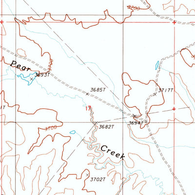 United States Geological Survey Storm Draw, WY-MT (1984, 24000-Scale) digital map