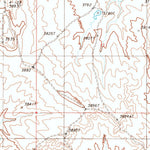 United States Geological Survey Storm Draw, WY-MT (1984, 24000-Scale) digital map