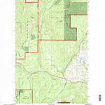 United States Geological Survey Storm King Mountain, WA (1992, 24000-Scale) digital map