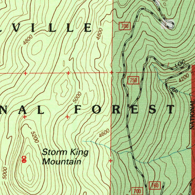 United States Geological Survey Storm King Mountain, WA (1992, 24000-Scale) digital map