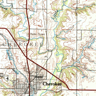 United States Geological Survey Storm Lake, IA (1985, 100000-Scale) digital map