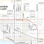 United States Geological Survey Storm Lake, IA (2013, 24000-Scale) digital map