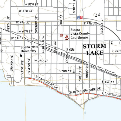 United States Geological Survey Storm Lake, IA (2022, 24000-Scale) digital map