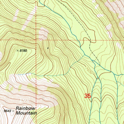 United States Geological Survey Storm Lake, MT (1996, 24000-Scale) digital map