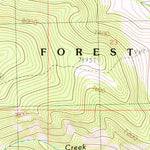 United States Geological Survey Storm Peak, MT (1988, 24000-Scale) digital map