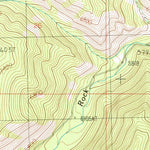 United States Geological Survey Storm Peak, MT (1988, 24000-Scale) digital map