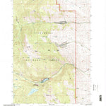 United States Geological Survey Storm Peak, MT (1997, 24000-Scale) digital map