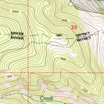 United States Geological Survey Storm Peak, MT (1997, 24000-Scale) digital map