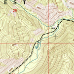 United States Geological Survey Storm Peak, MT (1997, 24000-Scale) digital map