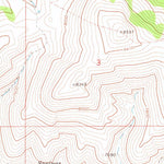United States Geological Survey Stormy Peak, NV (1968, 24000-Scale) digital map