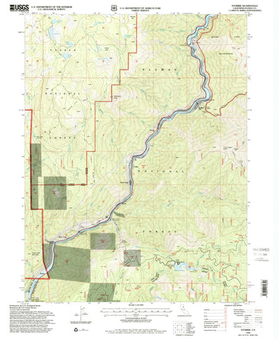 United States Geological Survey Storrie, CA (1994, 24000-Scale) digital map