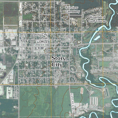 United States Geological Survey Story City, IA (2010, 24000-Scale) digital map