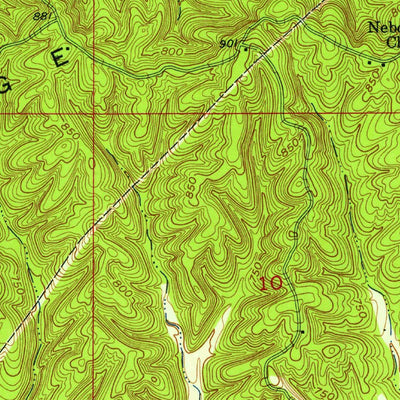 United States Geological Survey Story, IN (1956, 24000-Scale) digital map