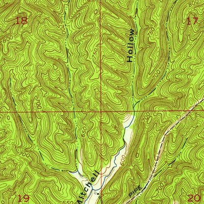 United States Geological Survey Story, IN (1956, 24000-Scale) digital map