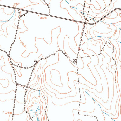 United States Geological Survey Storys Millpond, GA (1950, 24000-Scale) digital map