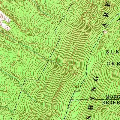 United States Geological Survey Stotlers Crossroads, WV (1958, 24000-Scale) digital map