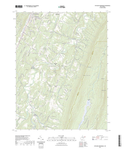 United States Geological Survey Stotlers Crossroads, WV (2023, 24000-Scale) digital map