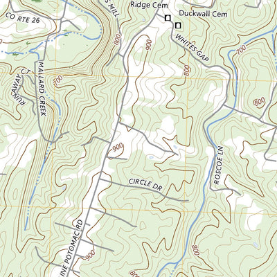 United States Geological Survey Stotlers Crossroads, WV (2023, 24000-Scale) digital map