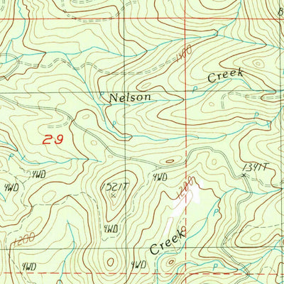 United States Geological Survey Stott Mountain, OR (1984, 24000-Scale) digital map