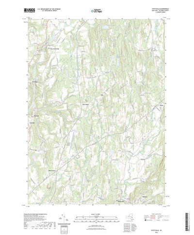 United States Geological Survey Stottville, NY (2023, 24000-Scale) digital map