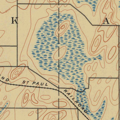 United States Geological Survey Stoughton, WI (1890, 62500-Scale) digital map