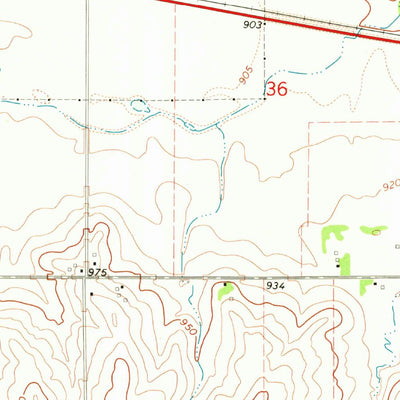 United States Geological Survey Stout, IA (1971, 24000-Scale) digital map