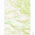 United States Geological Survey Stout Mountain, OR (1985, 24000-Scale) digital map