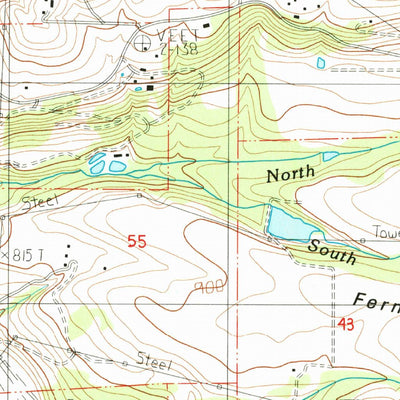 United States Geological Survey Stout Mountain, OR (1985, 24000-Scale) digital map
