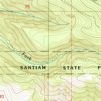 United States Geological Survey Stout Mountain, OR (1985, 24000-Scale) digital map